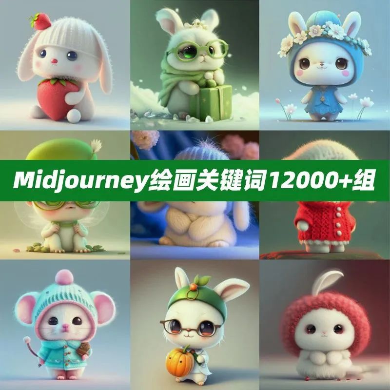 人工智能Midjourney视觉艺术创作0基础教程来了,附12000+组AI绘画关键词! 人工智能Midjourney视觉艺术创作0基础教程来了,附12000+组AI绘画关键词!