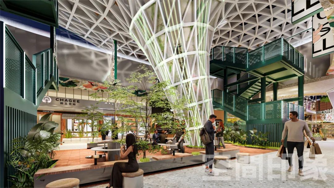 在商场沉浸式体验“公园20分钟效应” 在商场沉浸式体验“公园20分钟效应”