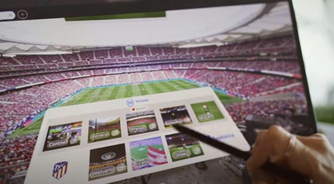 马德里竞技将5G技术和虚拟现实相结合,开发沉浸式观赛体验 马德里竞技将5G技术和虚拟现实相结合,开发沉浸式观赛体验