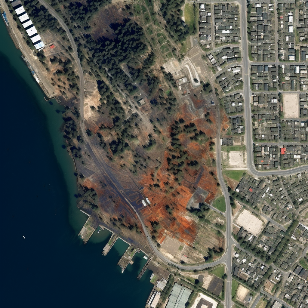 AI绘画+文字_图像prompt 生成以假乱真的遥感图像 AI绘画+文字_图像prompt 生成以假乱真的遥感图像