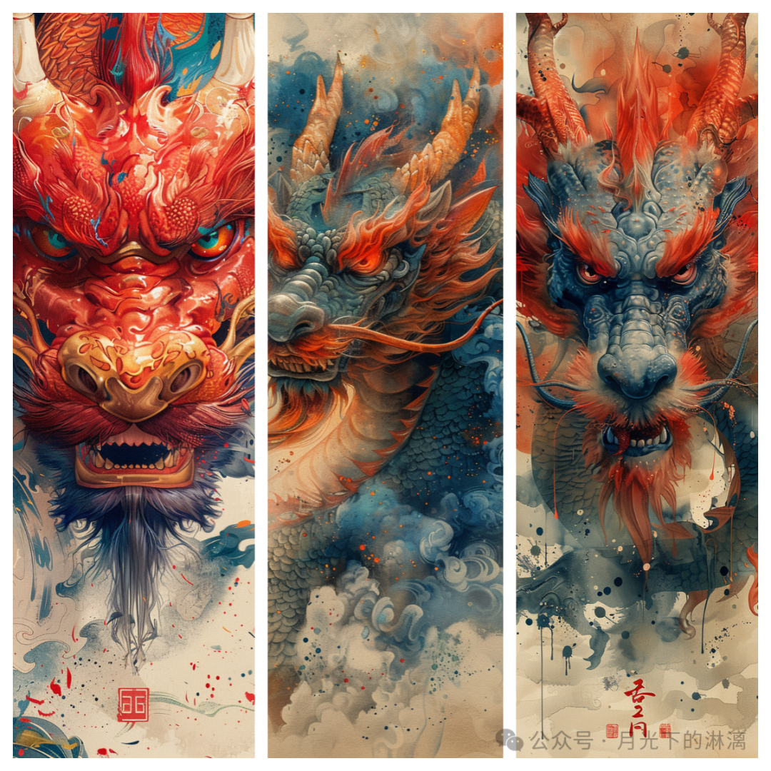 AI绘画之Midjourney——中国龙 AI绘画之Midjourney——中国龙