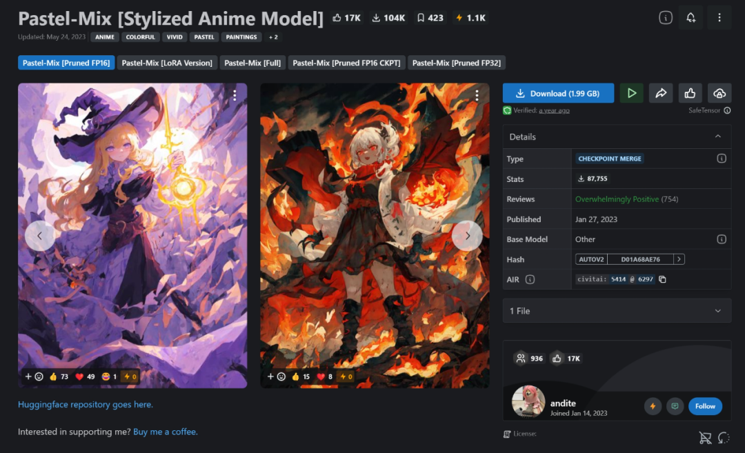 Stable Diffusion模型资源合集 Stable Diffusion模型资源合集